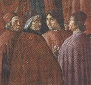 Sandro Botticelli Domenico Ghirlandaio,Stories of john the (mk36) oil painting